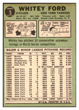 1967 Topps Baseball #005 Whitey Ford Yankees EX 452671