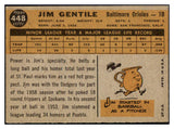 1960 Topps Baseball #448 Jim Gentile Orioles GD-VG 452708