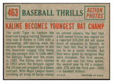 1959 Topps Baseball #463 Al Kaline IA Tigers VG-EX 452724