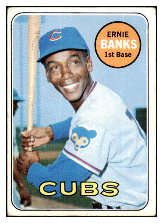 1969 Topps Baseball #020 Ernie Banks Cubs VG-EX 452729