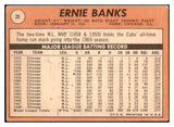 1969 Topps Baseball #020 Ernie Banks Cubs VG-EX 452729
