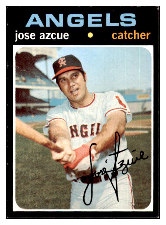 1971 Topps Baseball #657 Jose Azcue Angels VG-EX 452819