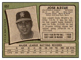 1971 Topps Baseball #657 Jose Azcue Angels VG-EX 452819