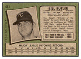 1971 Topps Baseball #681 Bill Butler Royals EX 452821