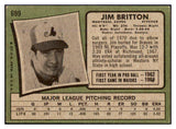 1971 Topps Baseball #699 Jim Britton Expos EX 452822