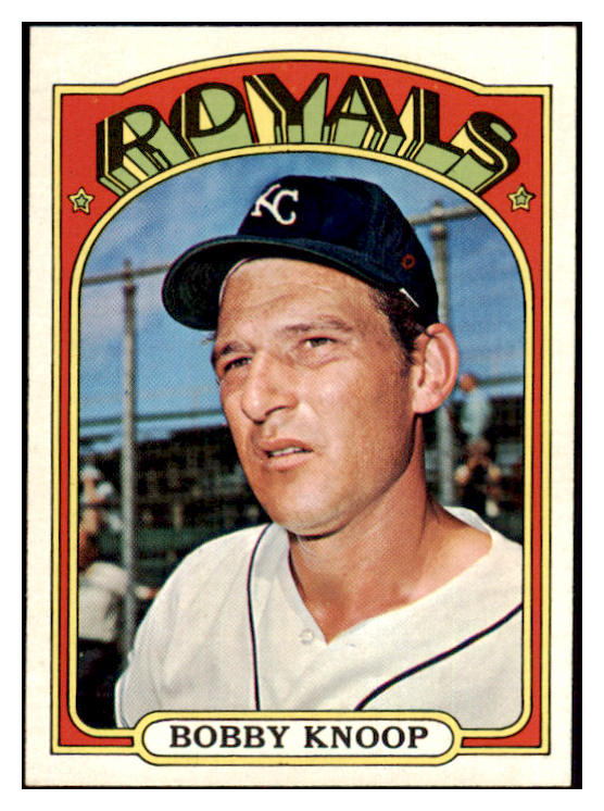 1972 Topps Baseball #664 Bobby Knoop Royals EX-MT 452862