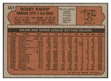 1972 Topps Baseball #664 Bobby Knoop Royals EX-MT 452862