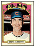 1972 Topps Baseball #766 Steve Hamilton Cubs EX-MT 452865