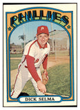 1972 Topps Baseball #726 Dick Selma Phillies EX-MT 452870