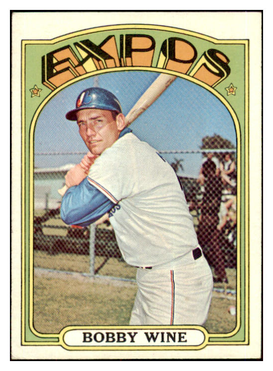 1972 Topps Baseball #657 Bobby Wine Expos EX-MT 452876