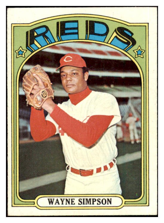 1972 Topps Baseball #762 Wayne Simpson Reds EX-MT 452882