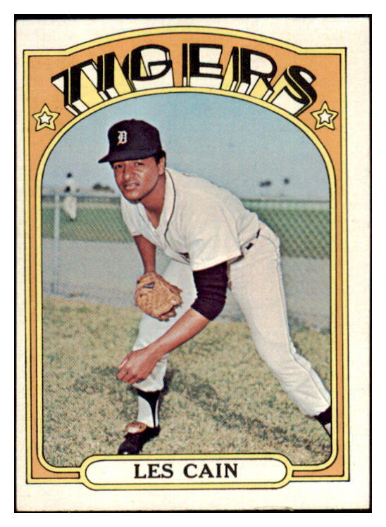 1972 Topps Baseball #783 Les Cain Tigers NR-MT 452890