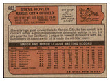 1972 Topps Baseball #683 Steve Hovley Royals NR-MT 452892