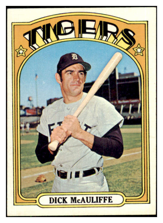 1972 Topps Baseball #725 Dick McAuliffe Tigers NR-MT 452900