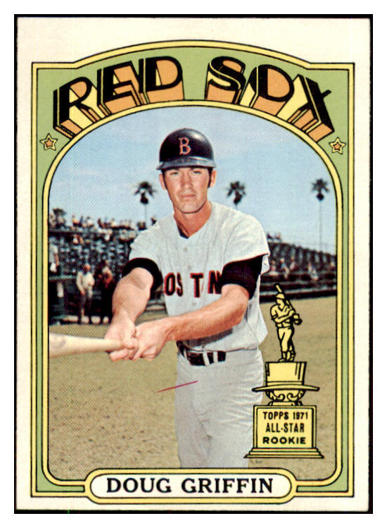 1972 Topps Baseball #703 Doug Griffin Red Sox NR-MT 452906