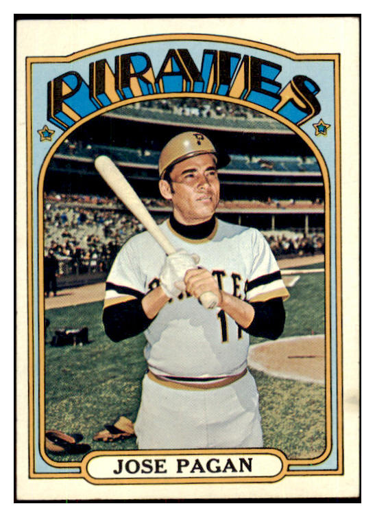 1972 Topps Baseball #701 Jose Pagan Pirates NR-MT 452907
