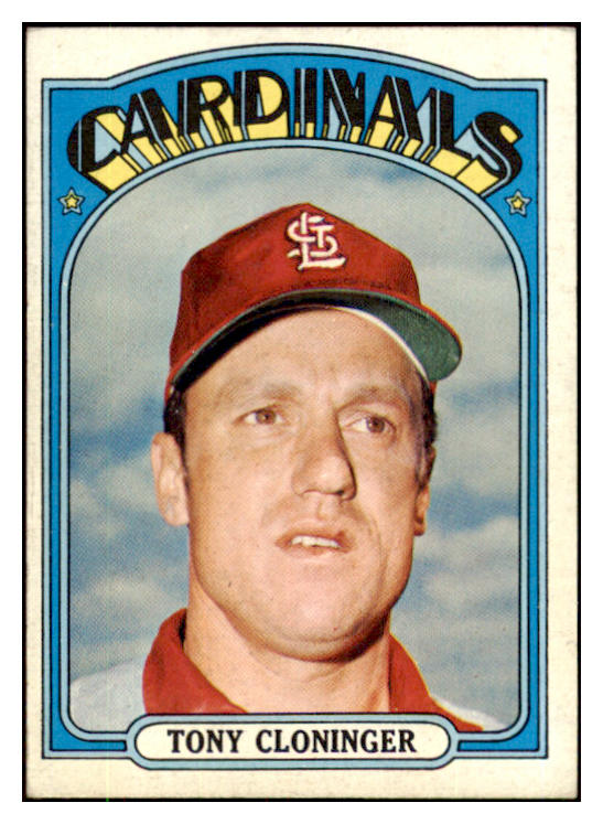 1972 Topps Baseball #779 Tony Cloninger Cardinals NR-MT 452908