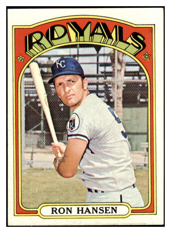 1972 Topps Baseball #763 Ron Hansen Royals NR-MT 452912