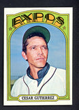 1972 Topps Baseball #743 Cesar Gutierrez Expos NR-MT 452915
