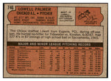 1972 Topps Baseball #746 Lowell Palmer White Sox NR-MT 452920