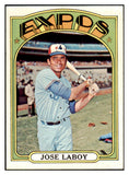 1972 Topps Baseball #727 Jose Laboy Expos NR-MT 452923