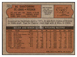 1972 Topps Baseball #723 Al Santorini Cardinals VG-EX 452932