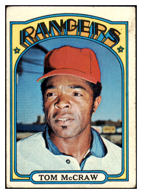 1972 Topps Baseball #767 Tom McCraw Rangers VG-EX 452941
