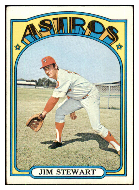 1972 Topps Baseball #747 Jim Stewart Astros VG-EX 452955