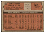 1972 Topps Baseball #747 Jim Stewart Astros VG-EX 452955