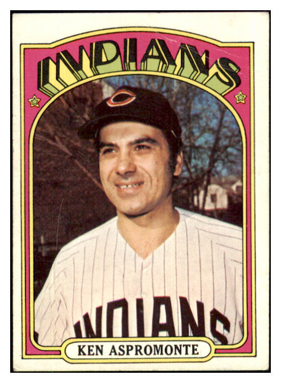 1972 Topps Baseball #784 Ken Aspromonte Indians VG-EX 452961