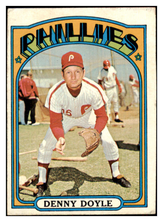 1972 Topps Baseball #768 Denny Doyle Phillies VG-EX 452962