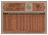 1972 Topps Baseball #747 Jim Stewart Astros VG-EX 452966