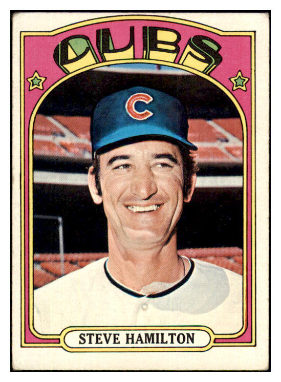 1972 Topps Baseball #766 Steve Hamilton Cubs VG-EX 452970