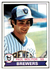 1979 Topps Baseball #024 Paul Molitor Brewers EX 453064
