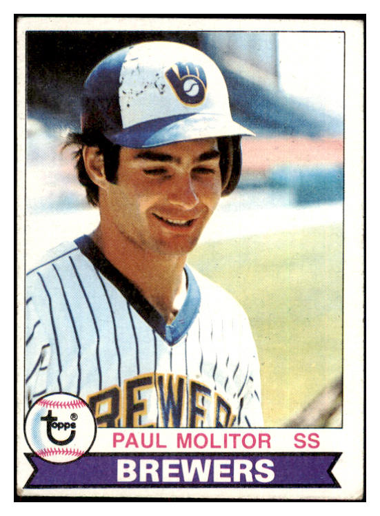 1979 Topps Baseball #024 Paul Molitor Brewers VG-EX 453065