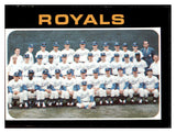 1971 Topps Baseball #742 Kansas City Royals Team EX-MT 453071