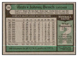 1979 Topps Baseball #200 Johnny Bench Reds NR-MT 453106