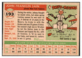 1955 Topps Baseball #193 Johnny Sain Yankees EX-MT 453160