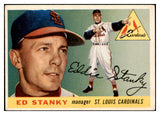 1955 Topps Baseball #191 Eddie Stanky Cardinals EX-MT 453161