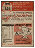 1953 Topps Baseball #151 Hoyt Wilhelm Giants Good 453242