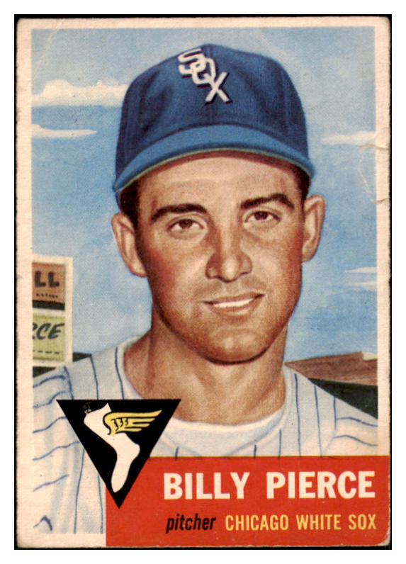 1953 Topps Baseball #143 Billy Pierce White Sox FR-GD 453253