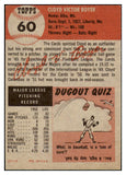 1953 Topps Baseball #060 Cloyd Boyer Cardinals EX 453285