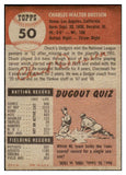 1953 Topps Baseball #050 Chuck Dressen Dodgers VG-EX 453327