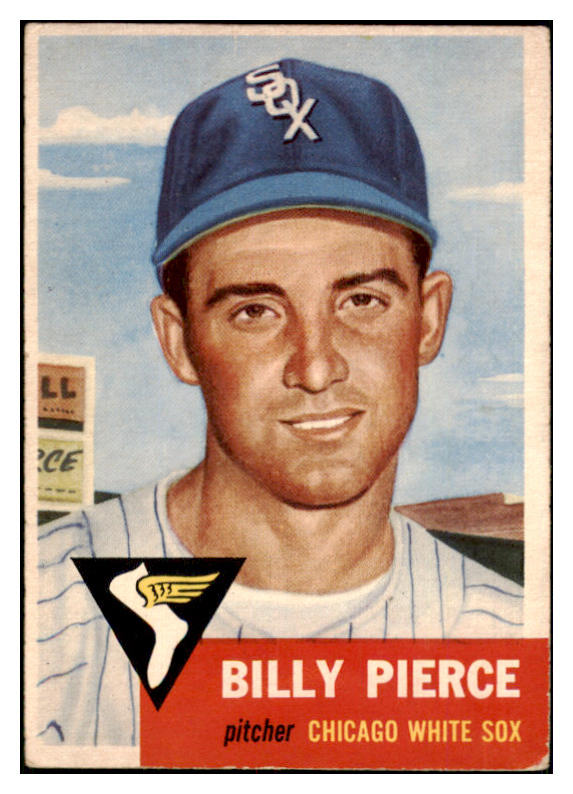 1953 Topps Baseball #143 Billy Pierce White Sox VG-EX 453332