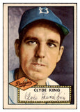 1952 Topps Baseball #205 Clyde King Dodgers GD-VG 453516