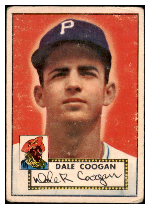 1952 Topps Baseball #087 Dale Coogan Pirates GD-VG 453542