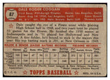 1952 Topps Baseball #087 Dale Coogan Pirates GD-VG 453542