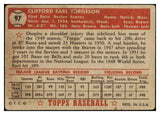 1952 Topps Baseball #097 Earl Torgeson Braves GD-VG 453543