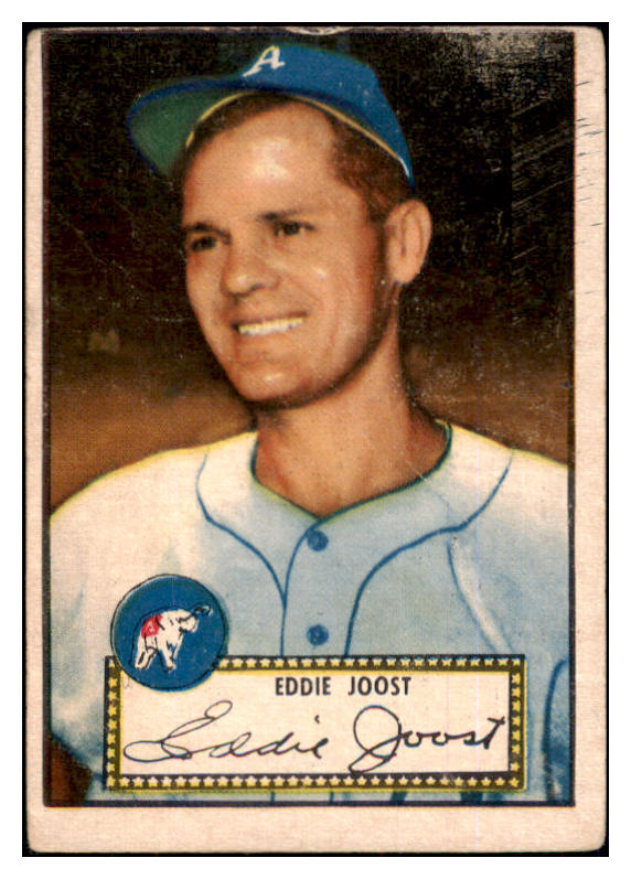 1952 Topps Baseball #045 Eddie Joost A's Good Red 453557