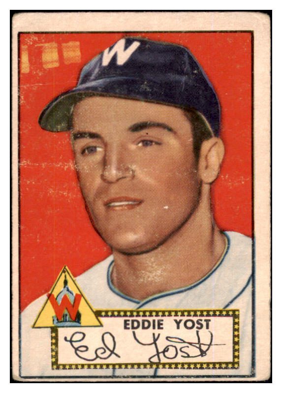 1952 Topps Baseball #123 Eddie Yost Senators GD-VG 453571